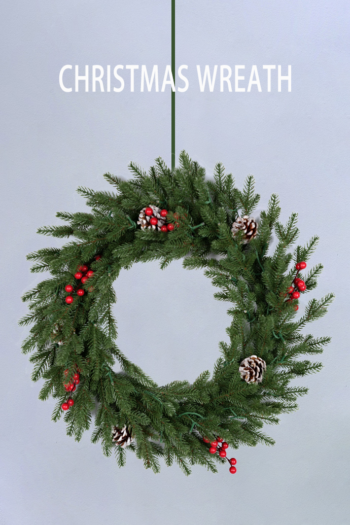 HCW60-138RL-PE-C christmas wreath